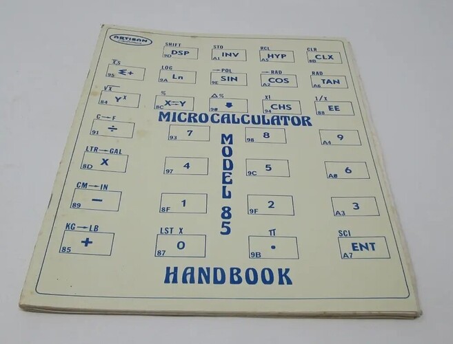 manual microcalculator