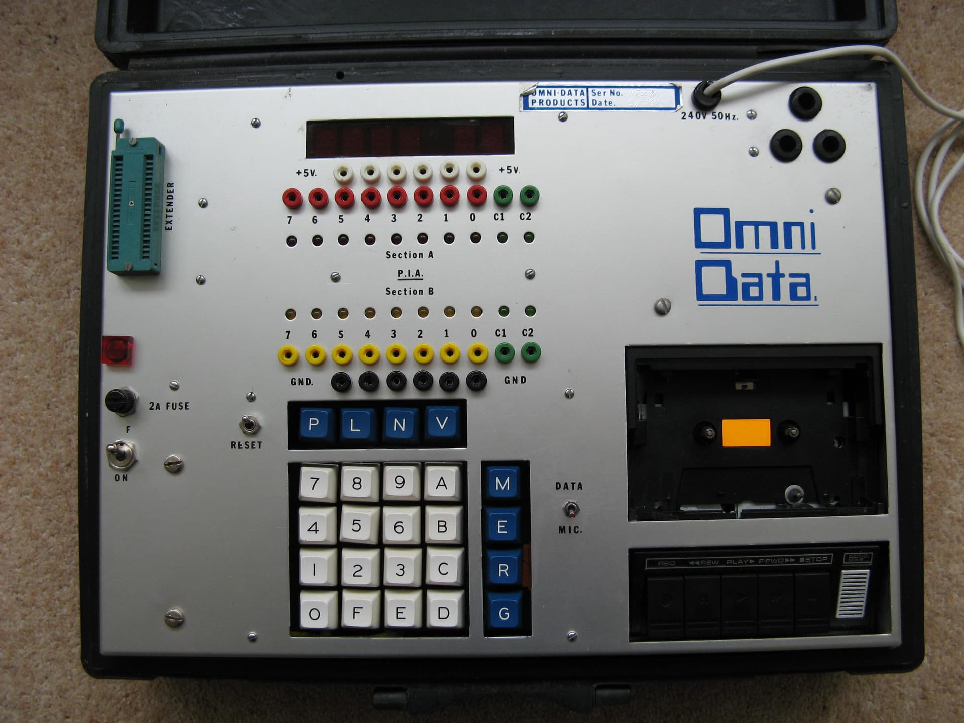 ヴィンテージ　マエストロテキーラ2012 Unusual 6800 Microprocessor Trainer - Hardware - Retro Computing