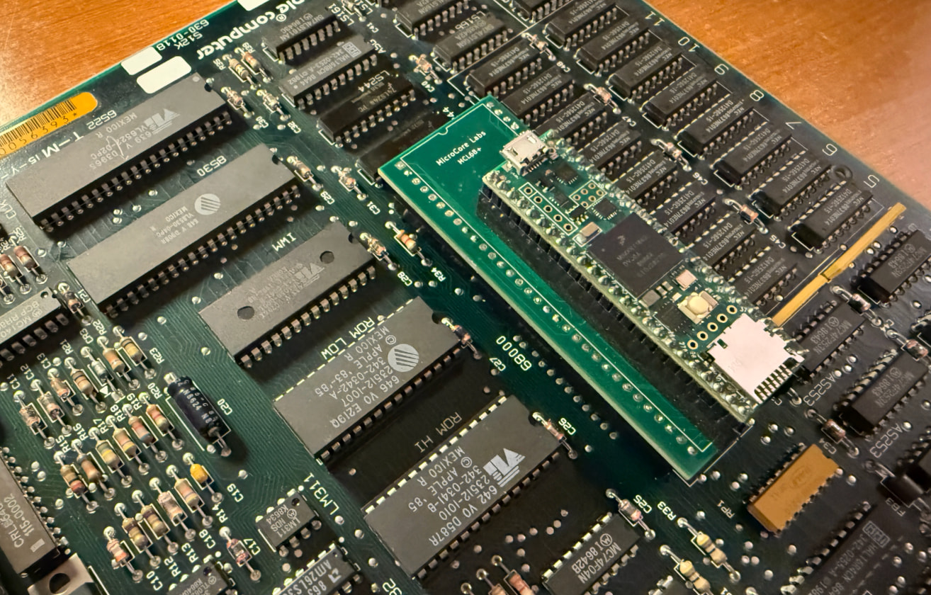 In-socket 68k emulation boots a Mac - Discussions - Retro Computing